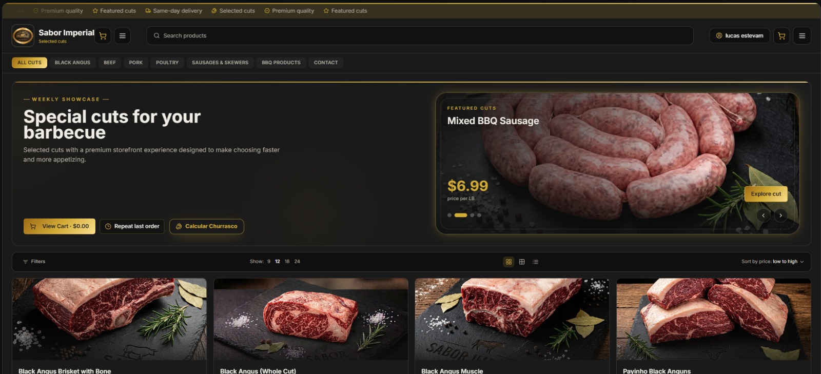 Imperial admin web